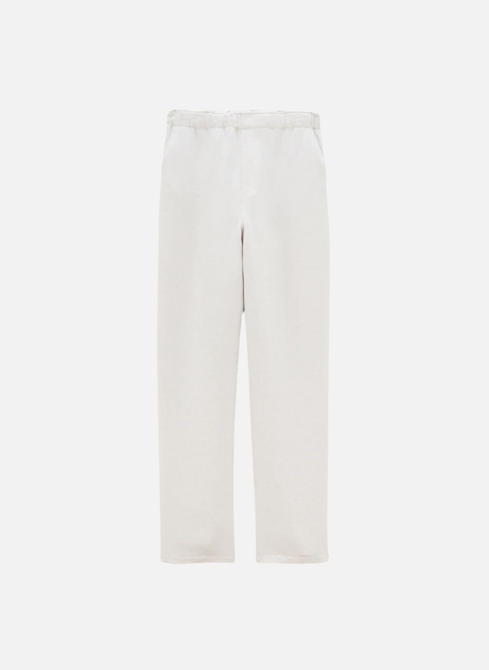 Relaxed elasticated pants Michigan Light Grey Noyoco Grey