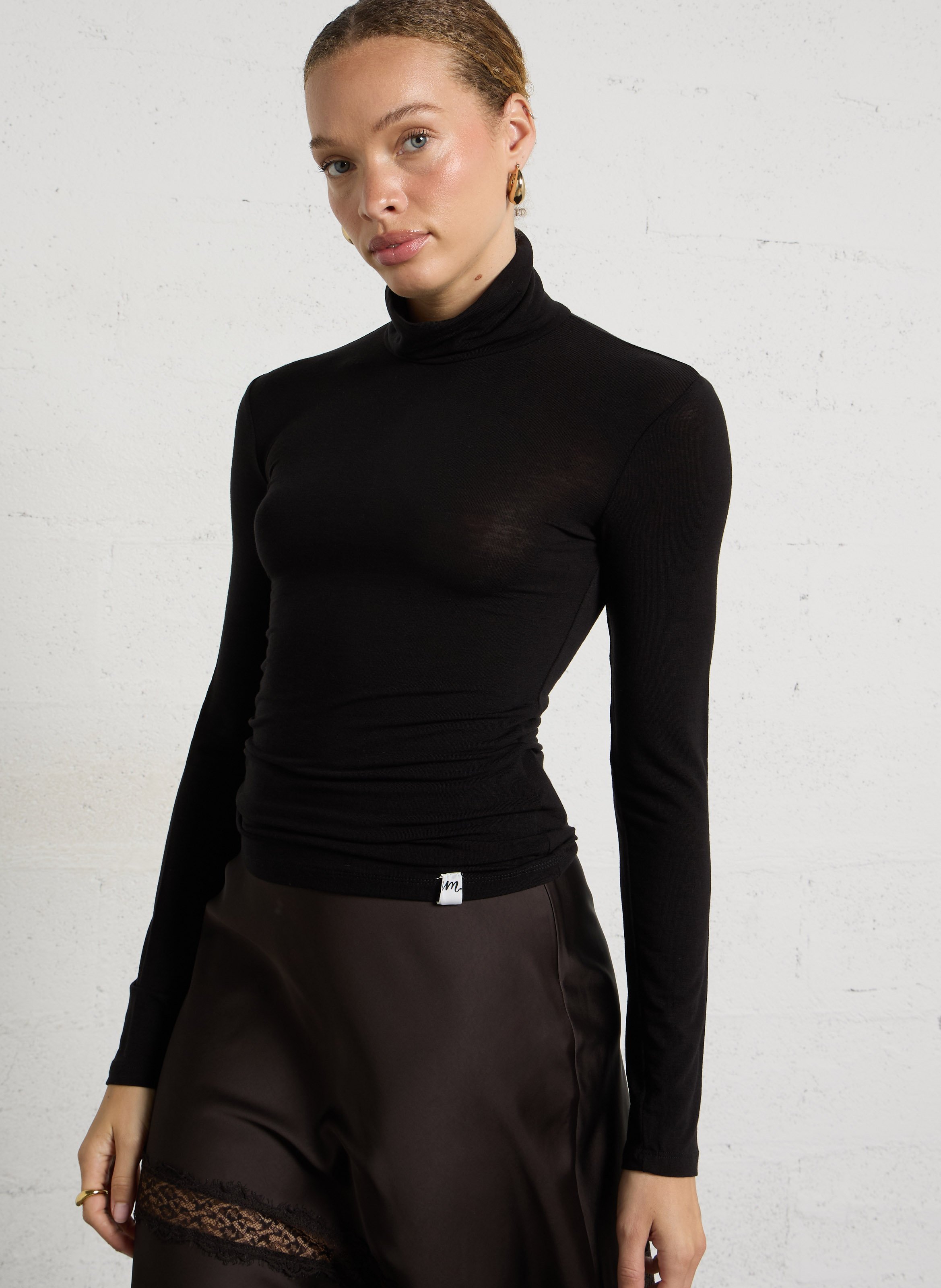 Stand-up collar T-shirt IMPERIAL