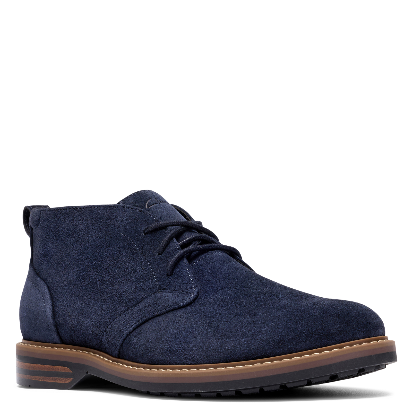Derbies en cuir  CLARKS Bleu