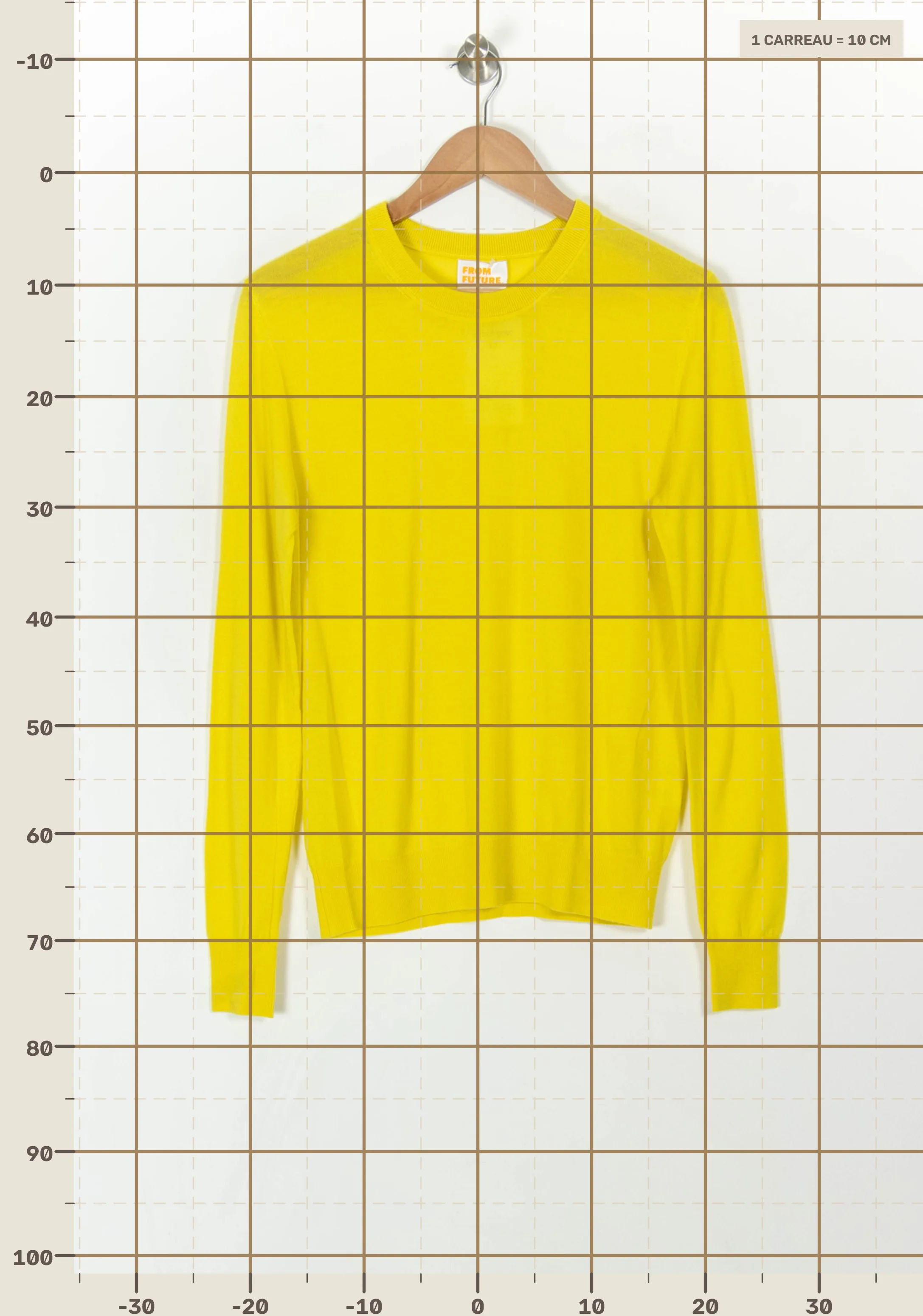 Knitwear FROM FUTURE - Seconde Main Yellow
