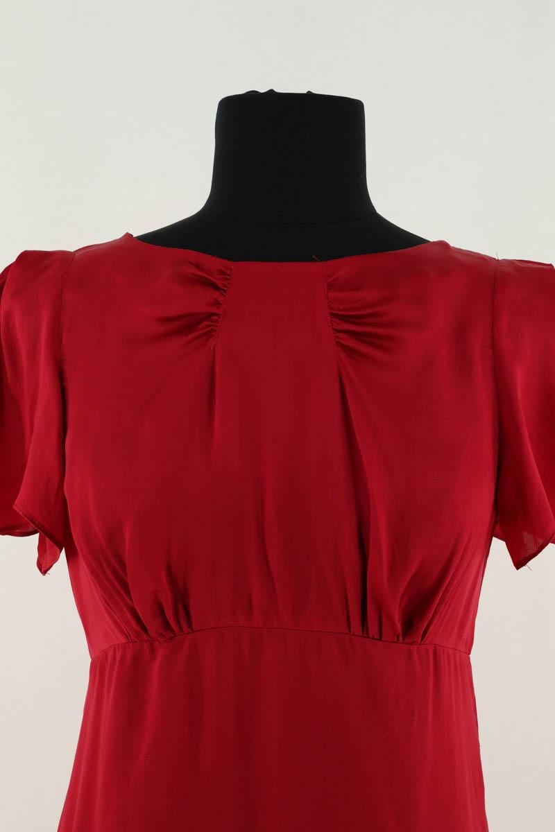 Robe TARA JARMON - Seconde Main Rouge