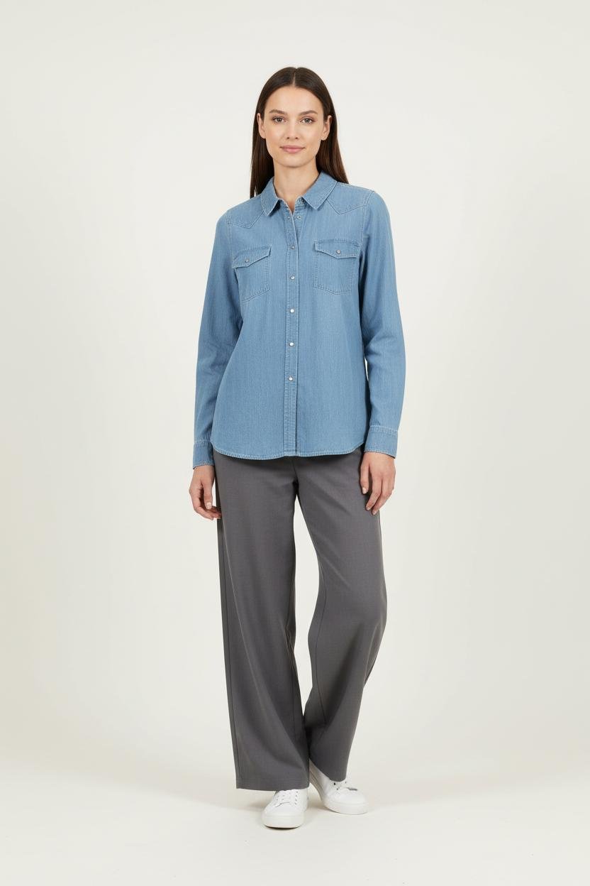 Chemise SEZANE - Seconde main Bleu