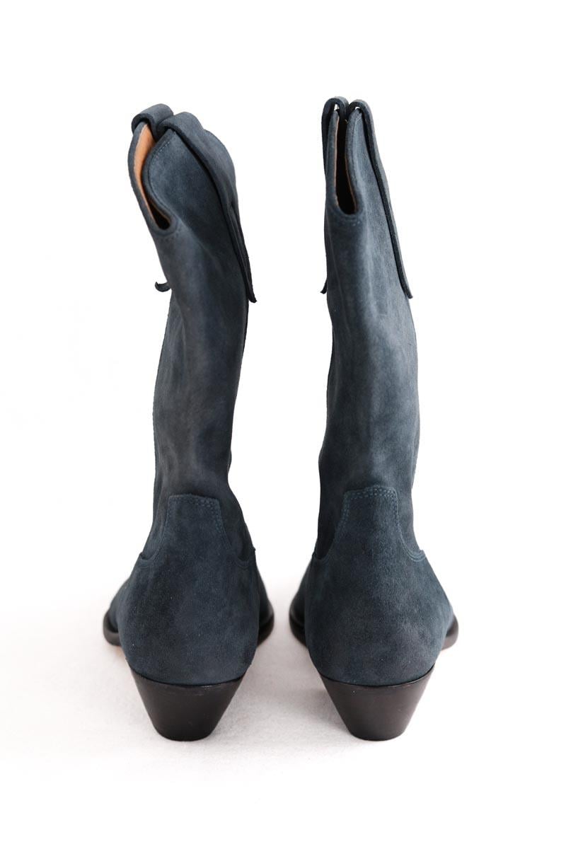 Western boots ISABEL MARANT - Seconde Main Blue