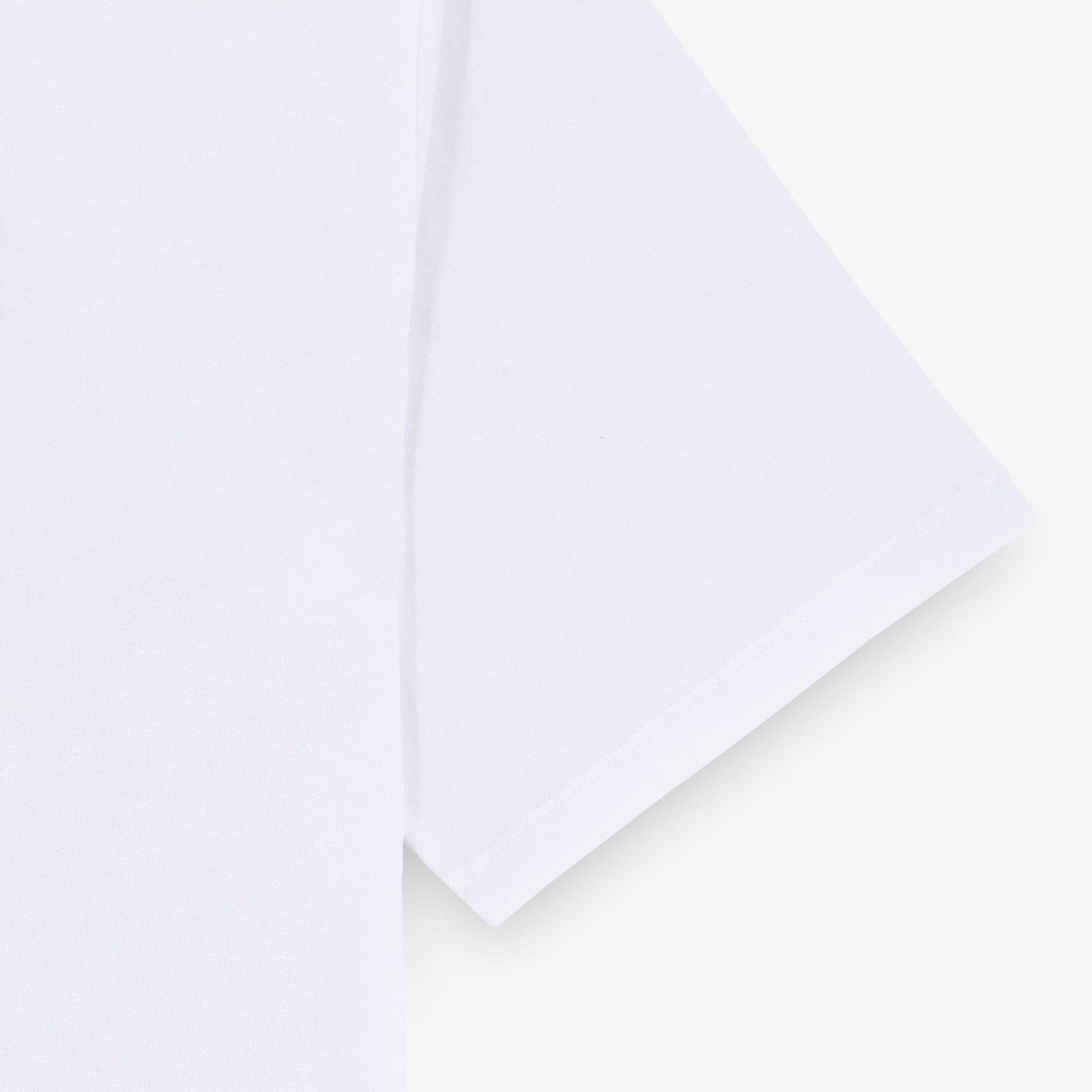 White cotton T-shirt with Section Paloise embroidery SERGE BLANCO White