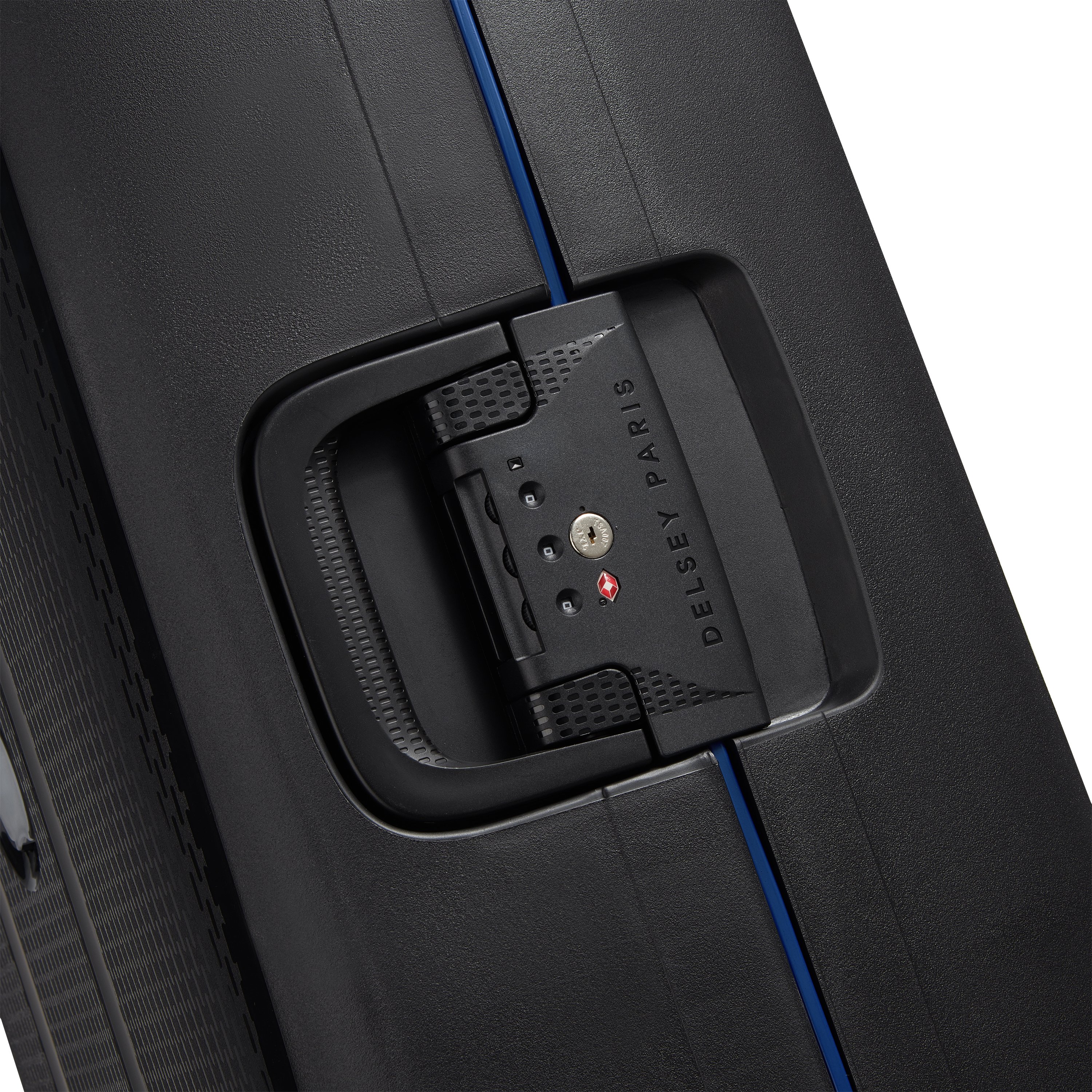 Rigid hold suitcase DELSEY PARIS Black