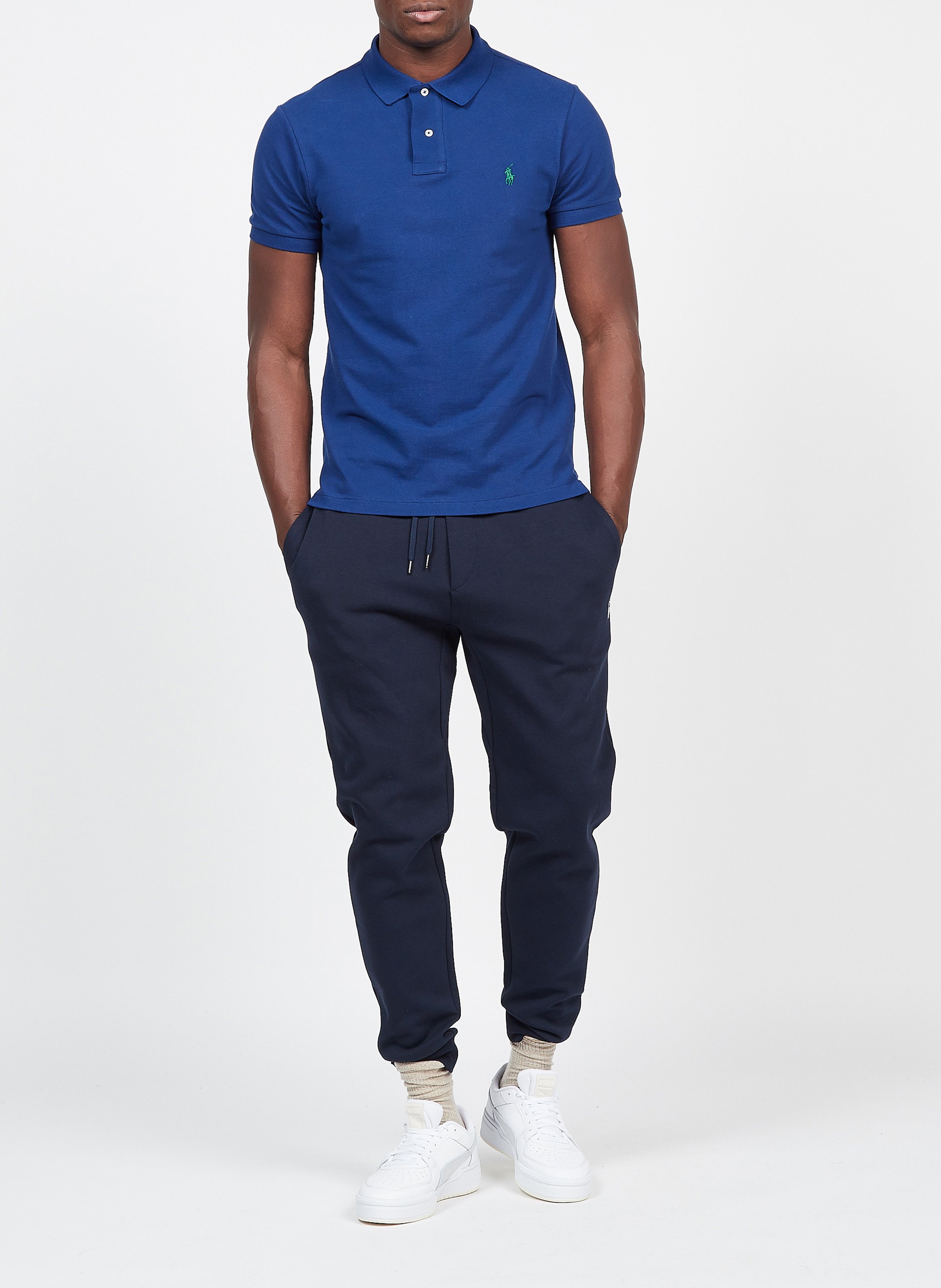 Jogging en coton mélangé POLO RALPH LAUREN Bleu