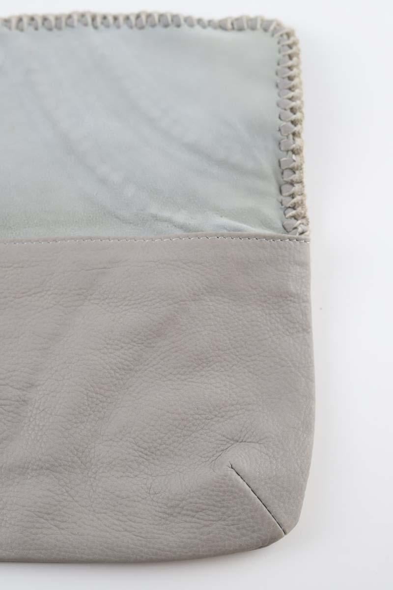 Leather bag ANTIK BATIK - Seconde Main Grey