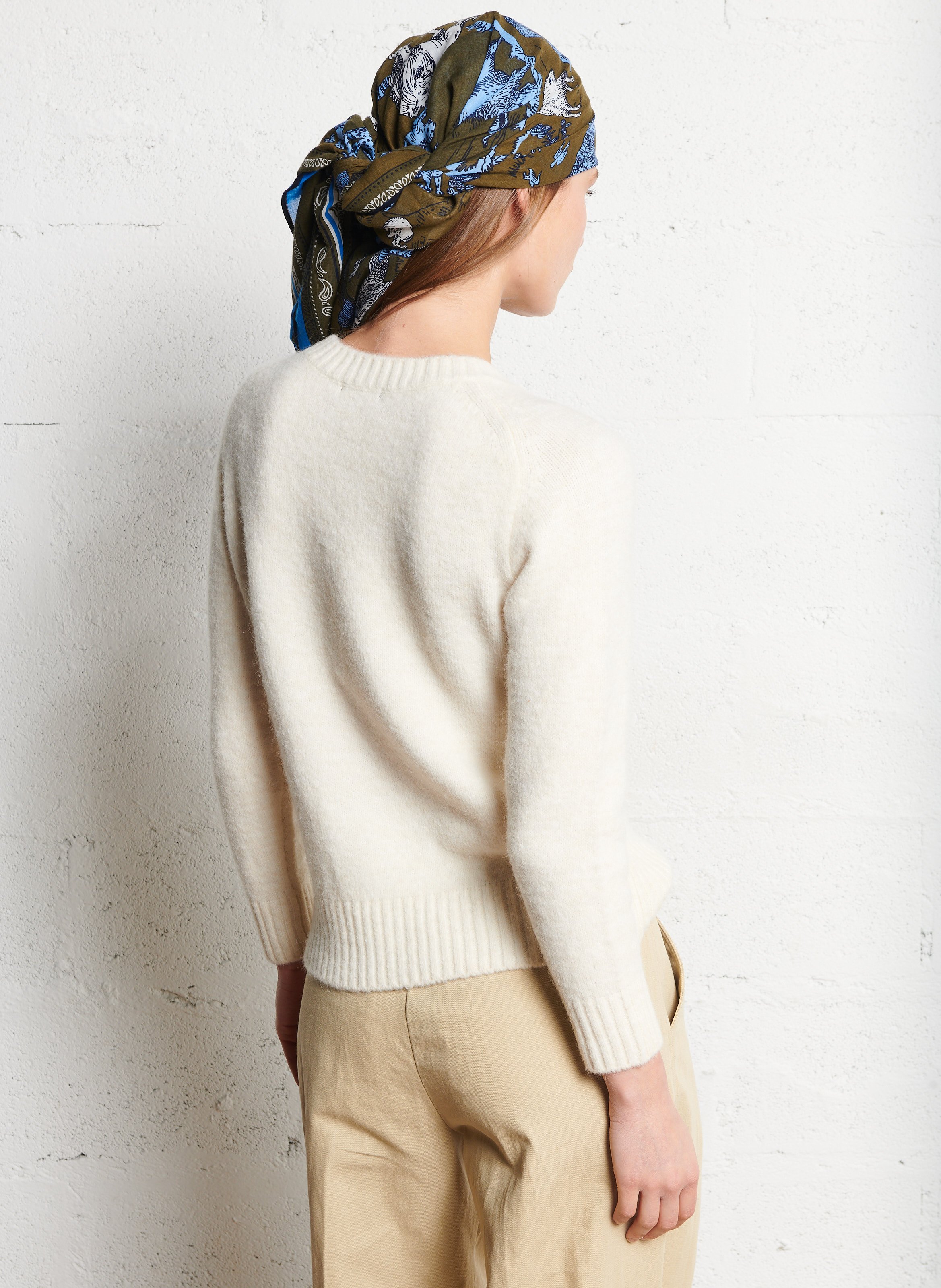 Pull col rond SOEUR Beige