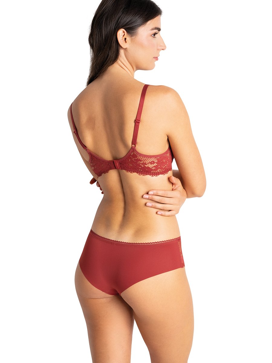 Belle de Lou underwired bra PASSIONATA Red