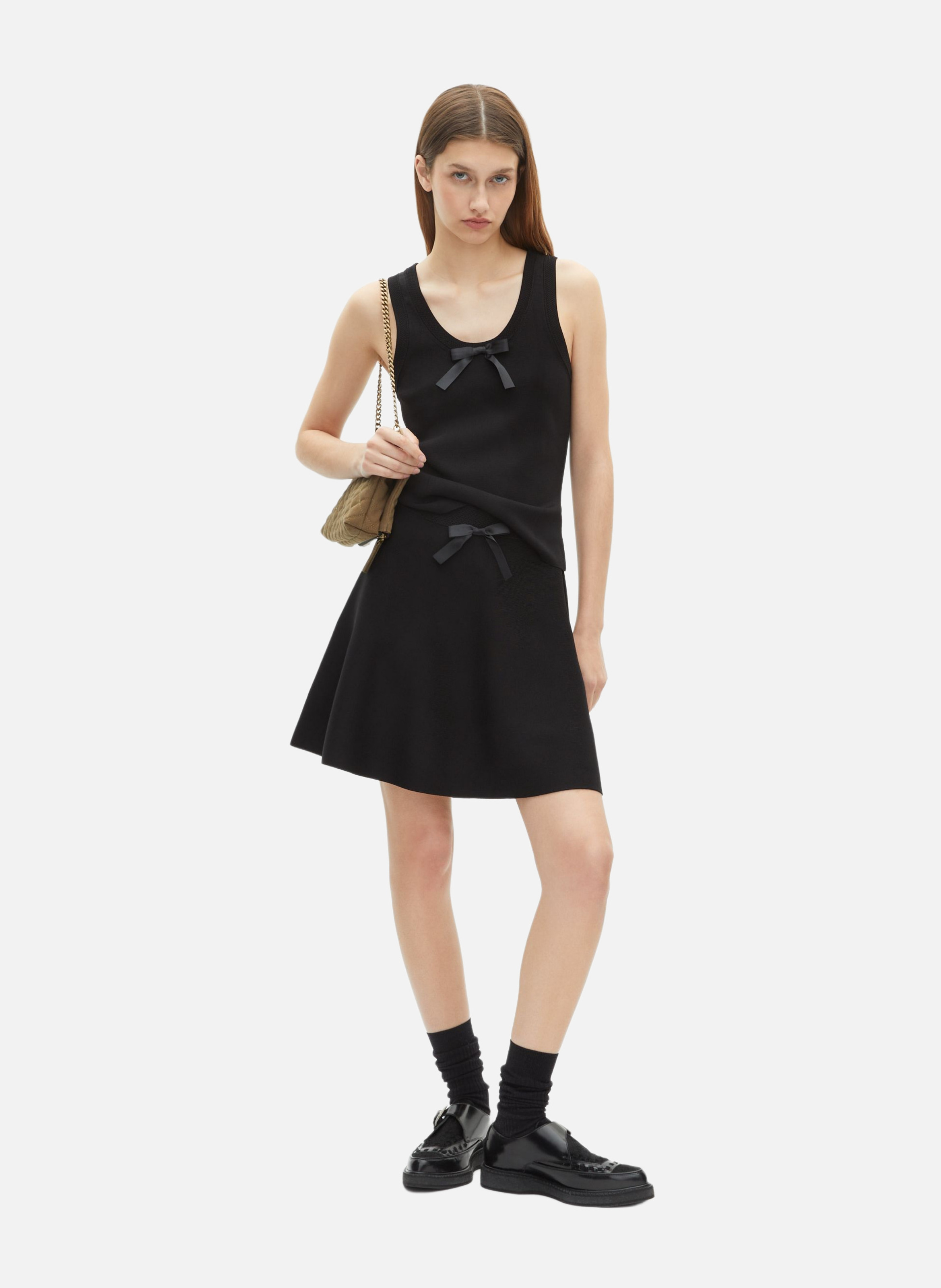 Knit skirt THE KOOPLES Black