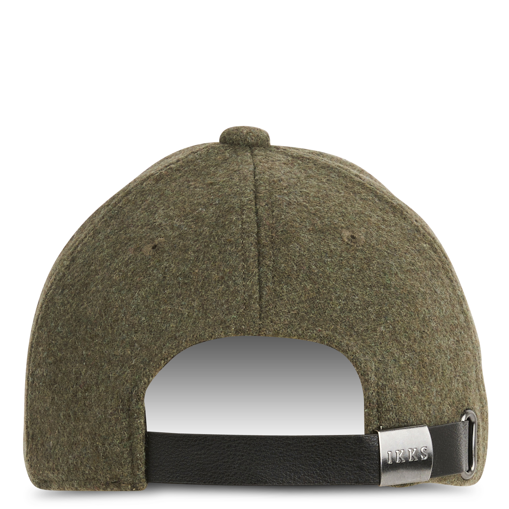 Solid cap with chevron embroidery IKKS Khaki