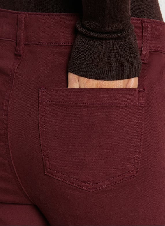 Bootcut-Jeans | Rot by MAISON 123 Bootcut-Jeans Rot