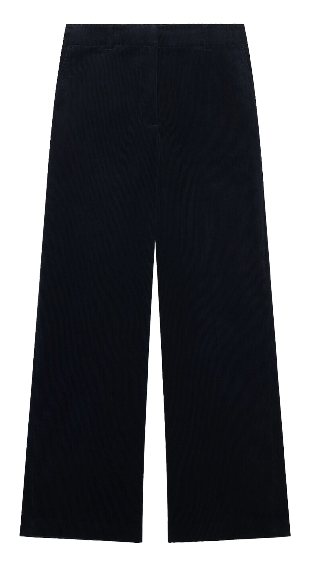 Flared corduroy pants CAROLL Blue