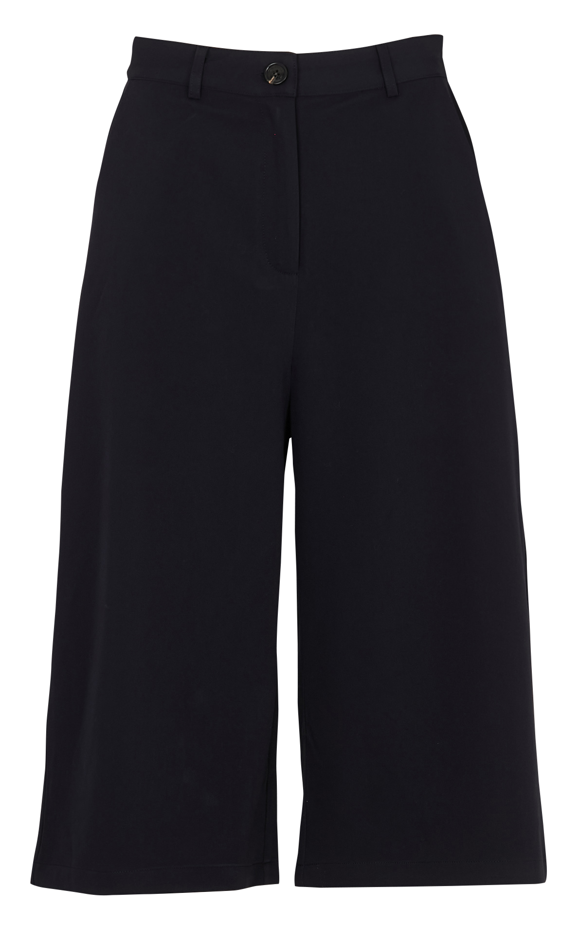 Bermuda large taille mi-haute uni LA PETITE ETOILE Bleu