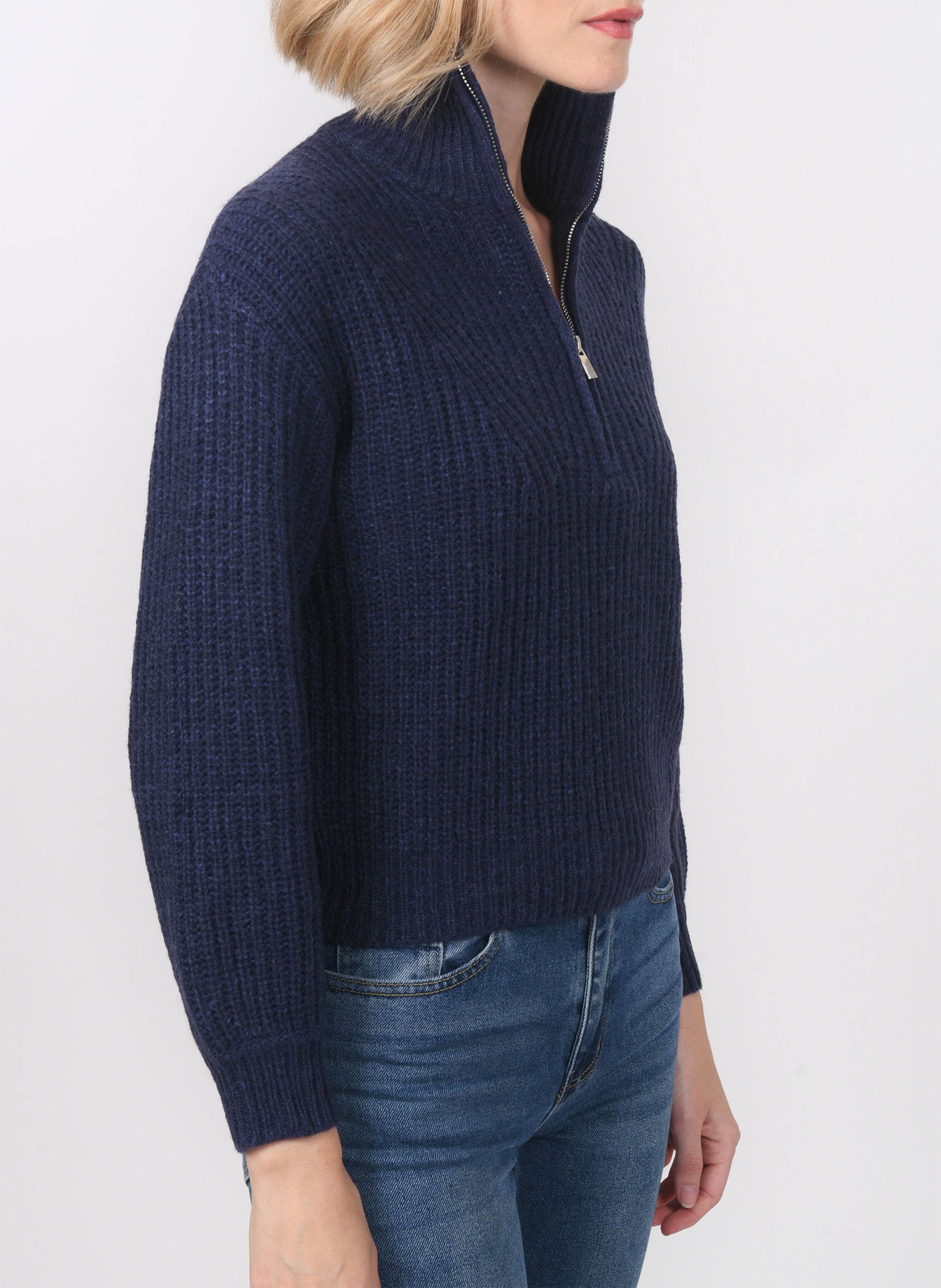 Pull col camionneur  KOOKAI Bleu