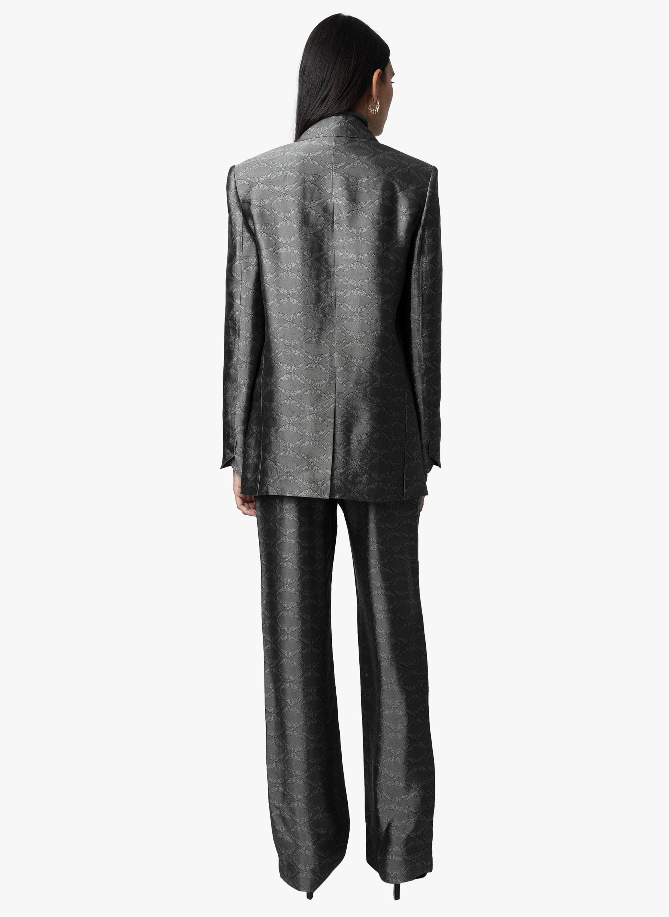 Blazer imprimé jacquard ailes  ZADIG&VOLTAIRE Gris