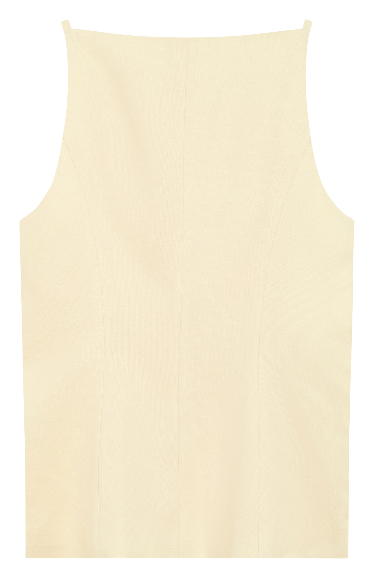 Top col carré  GRACE ET MILA Gelb