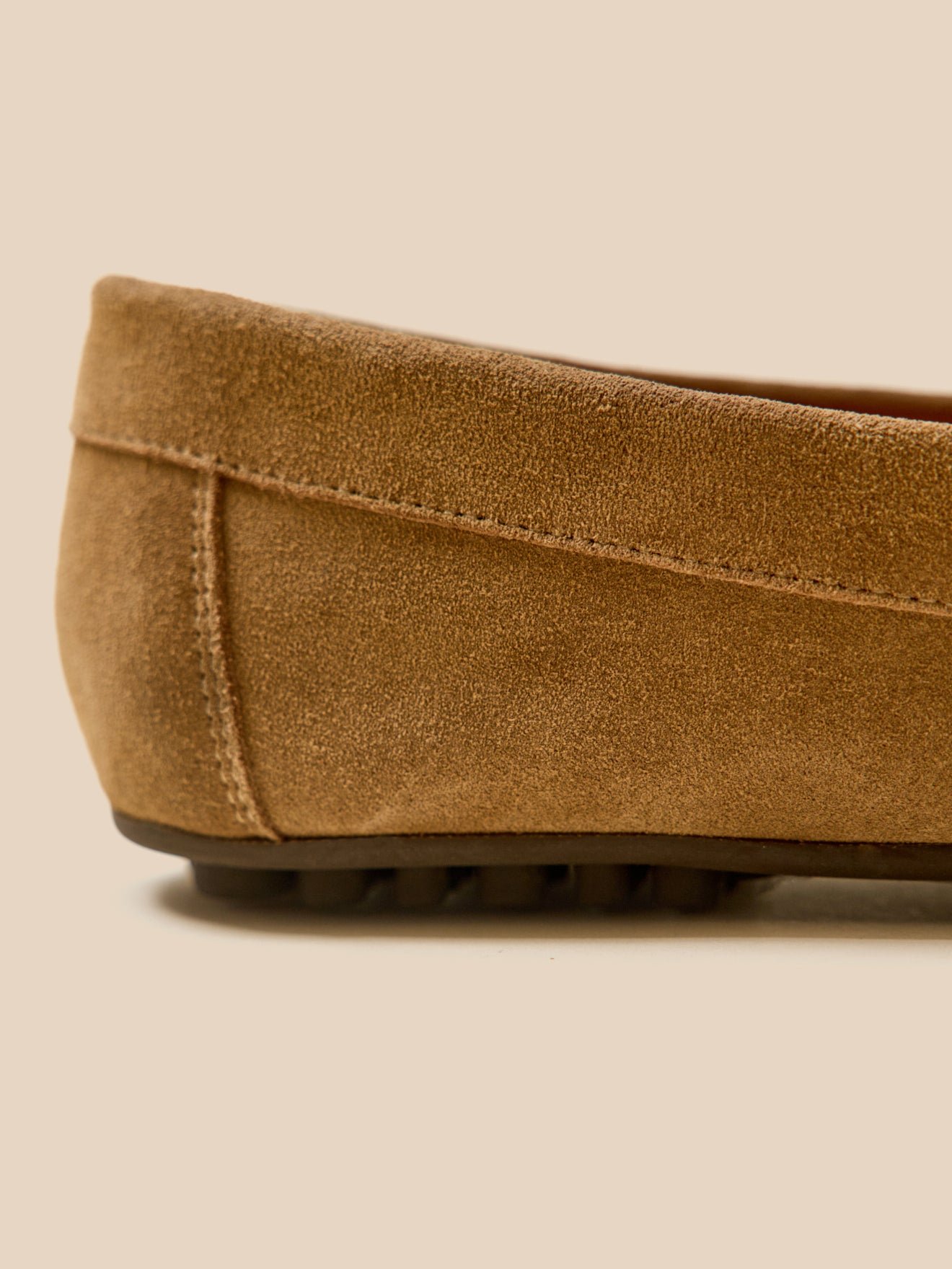 Leather loafers CYRILLUS Beige