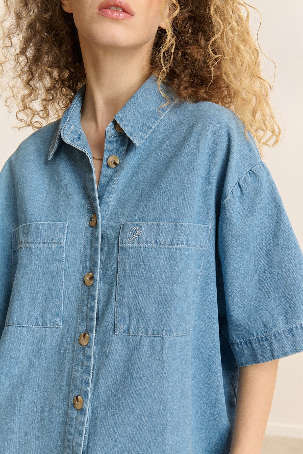 Shirt Celine GARANCE PARIS Blue