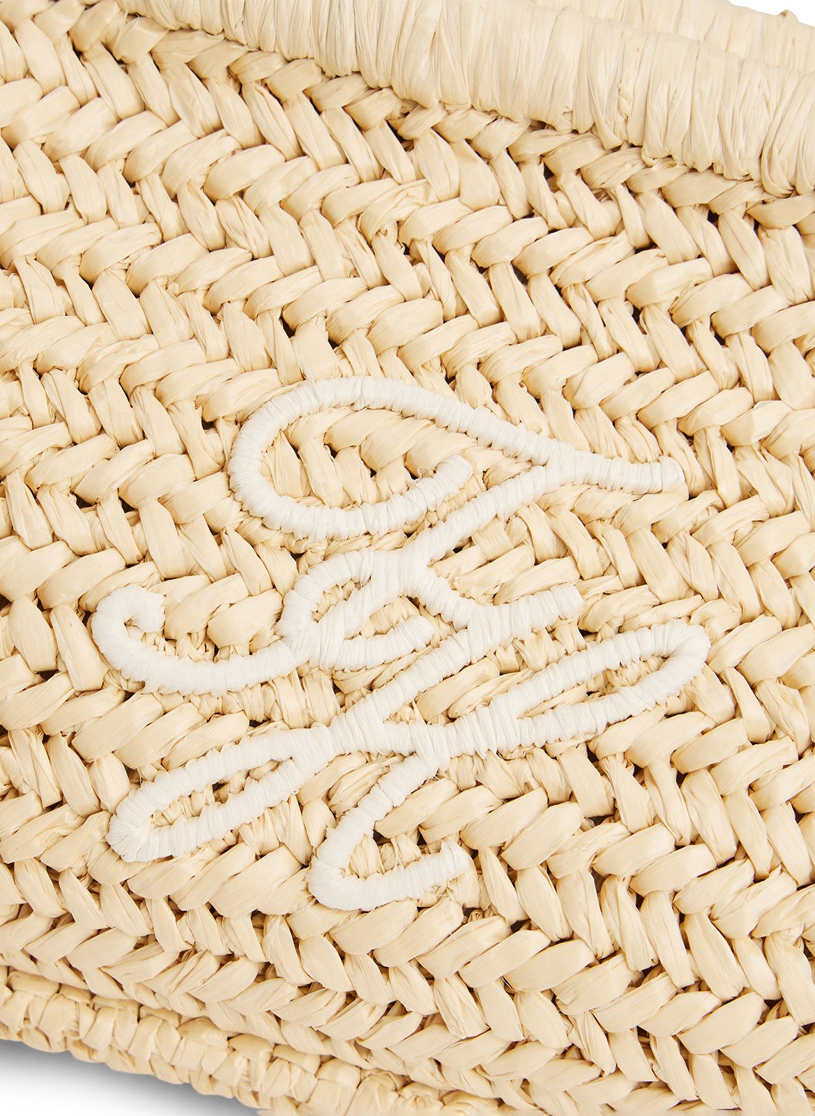 Clutch mit Flechtmuster TOMMY HILFIGER Beige