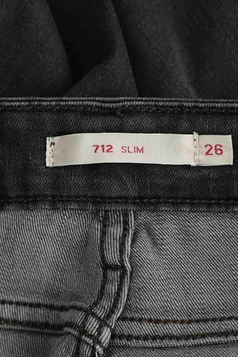 Slim jeans 712 LEVI'S - Seconde main Grey