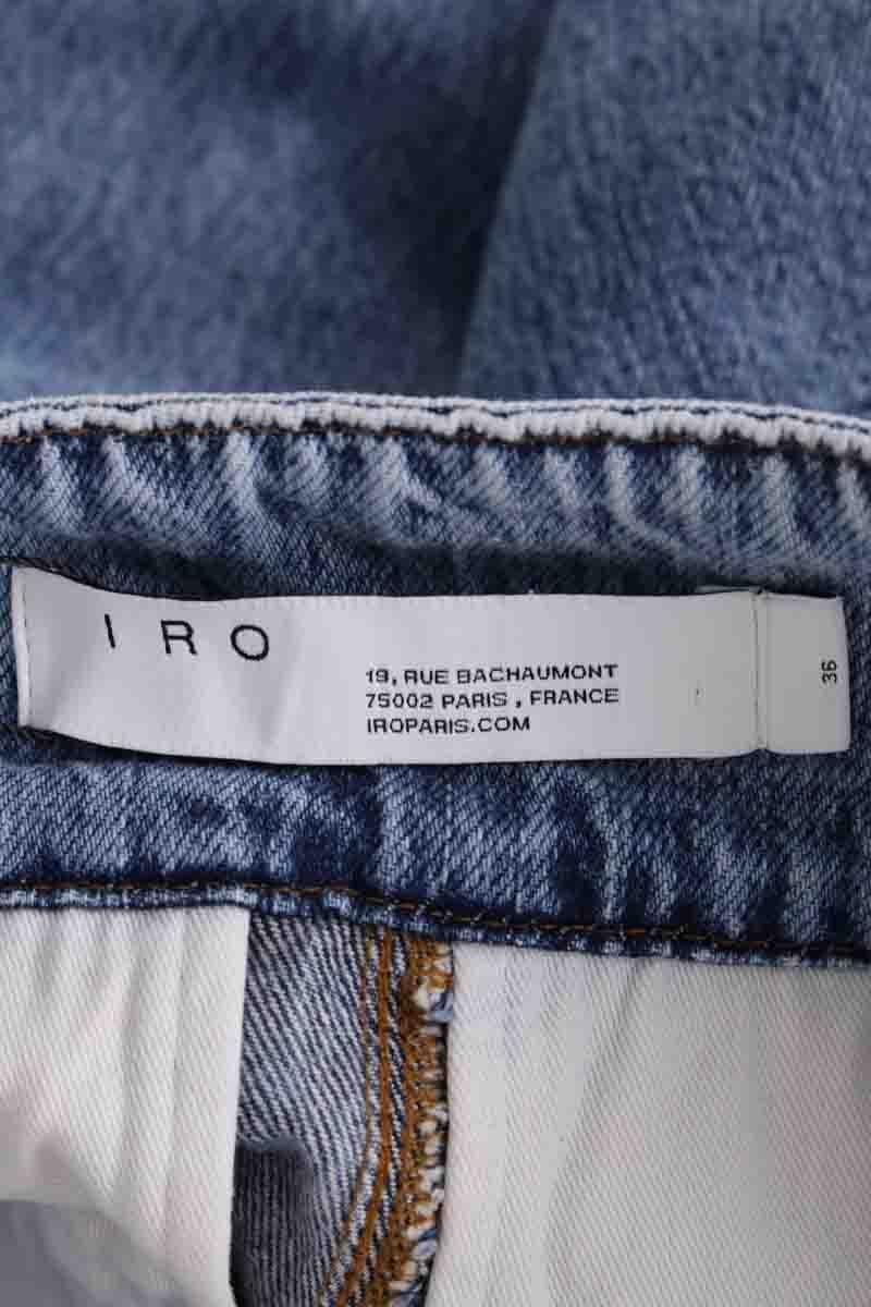 Straight jeans IRO - Seconde Main Blue