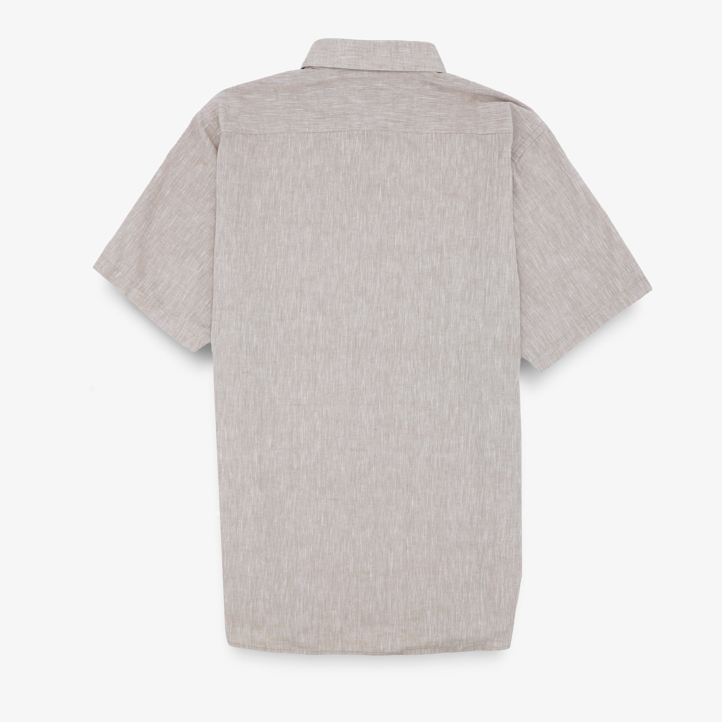 Regular short-sleeve shirt SERGE BLANCO Beige