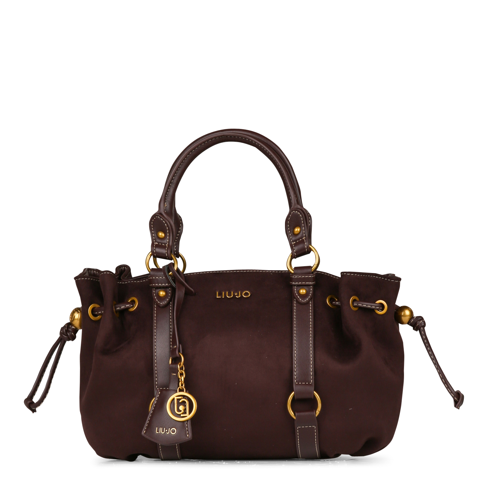 Sac bandoulière uni LIU JO Prune