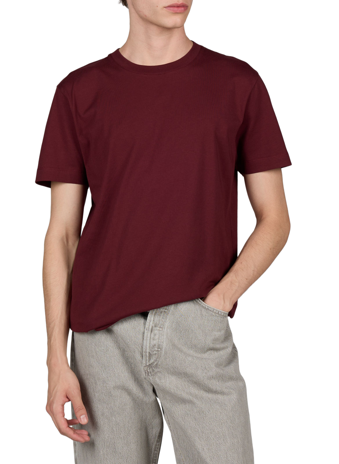 Jeff-o cotton T-shirt AU PRINTEMPS PARIS Red