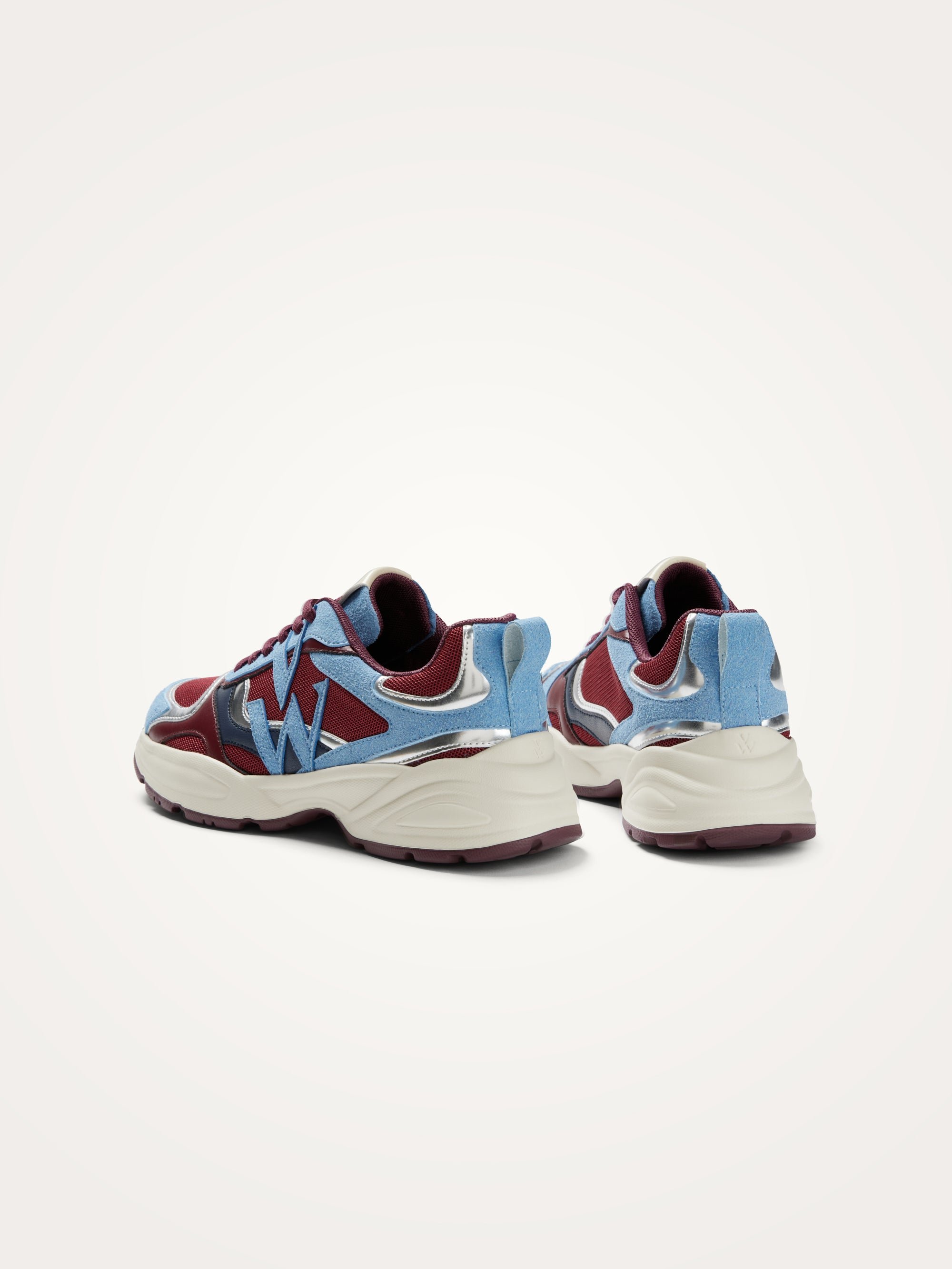 Low-top mesh sneakers | Blue VANESSA WU Women