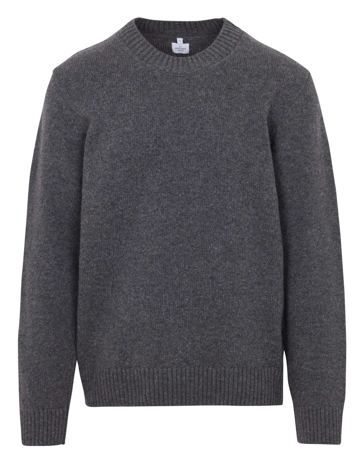 Straight-fit trui van wolmix met ronde hals AU PRINTEMPS PARIS