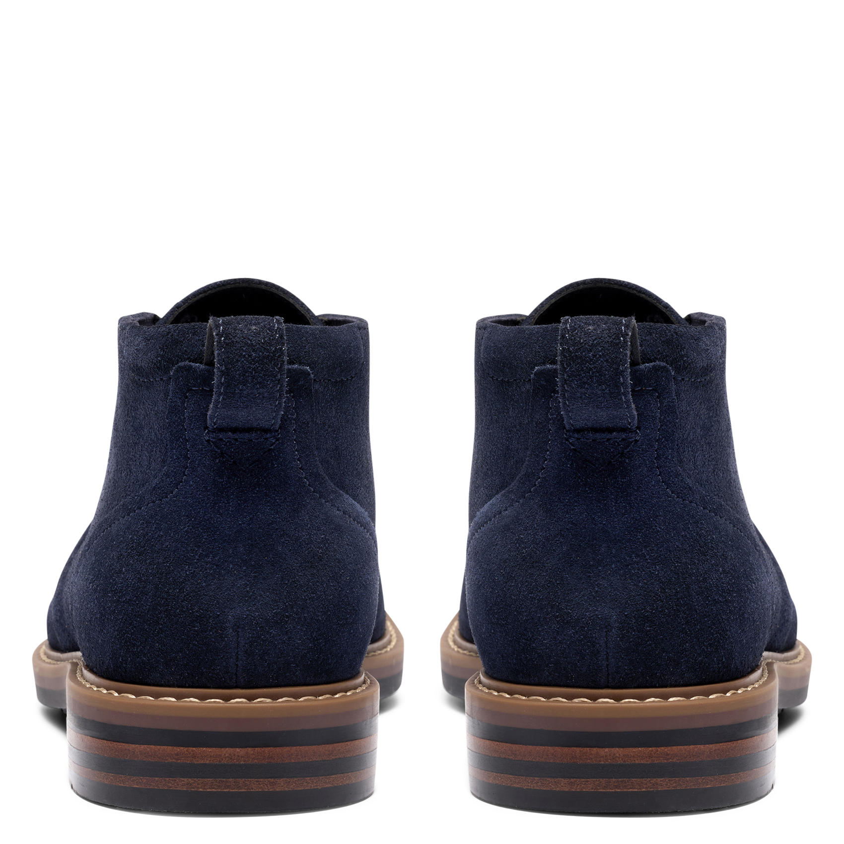 Derbies en cuir  CLARKS Bleu