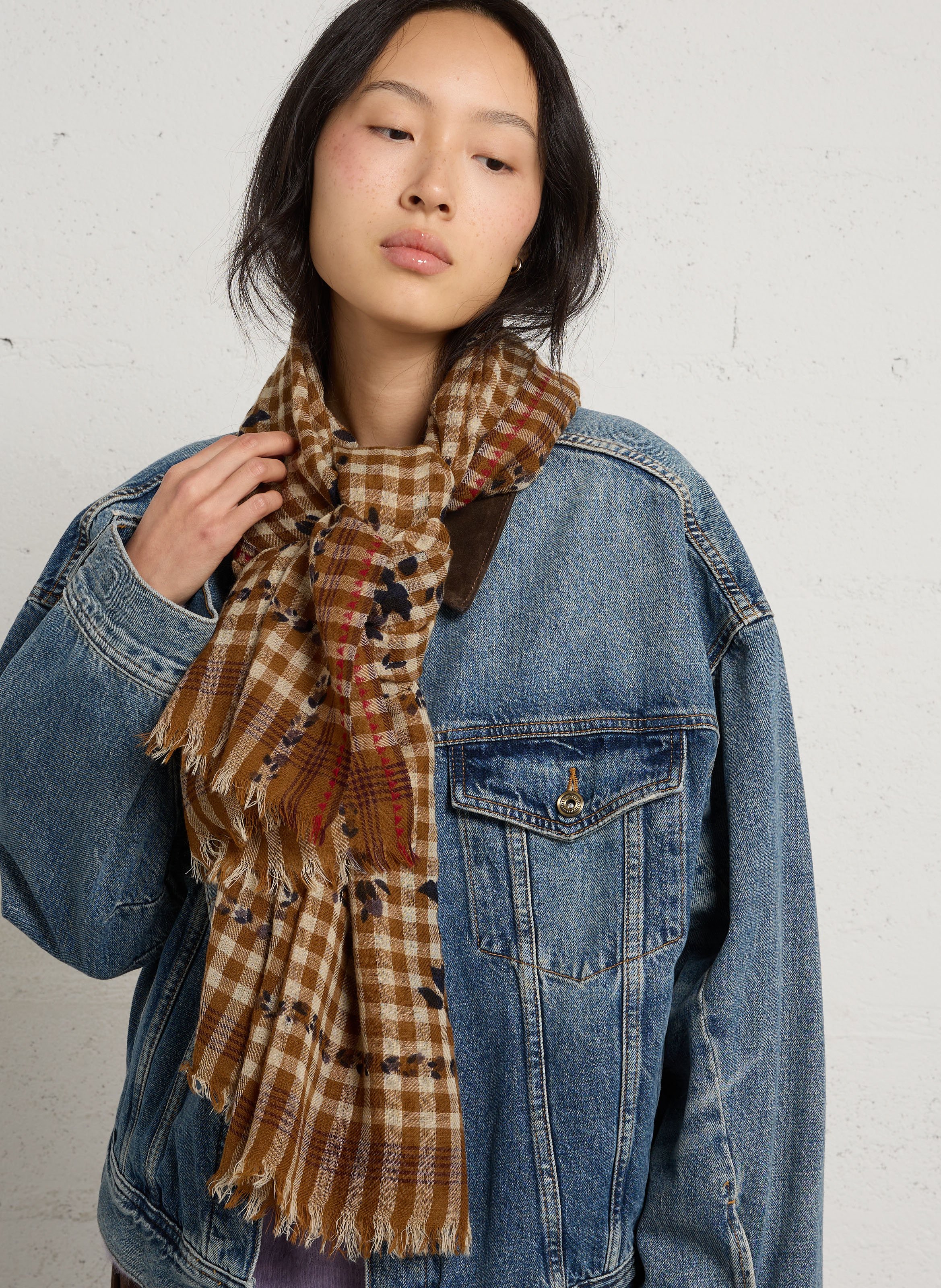 Wool scarf MOISMONT