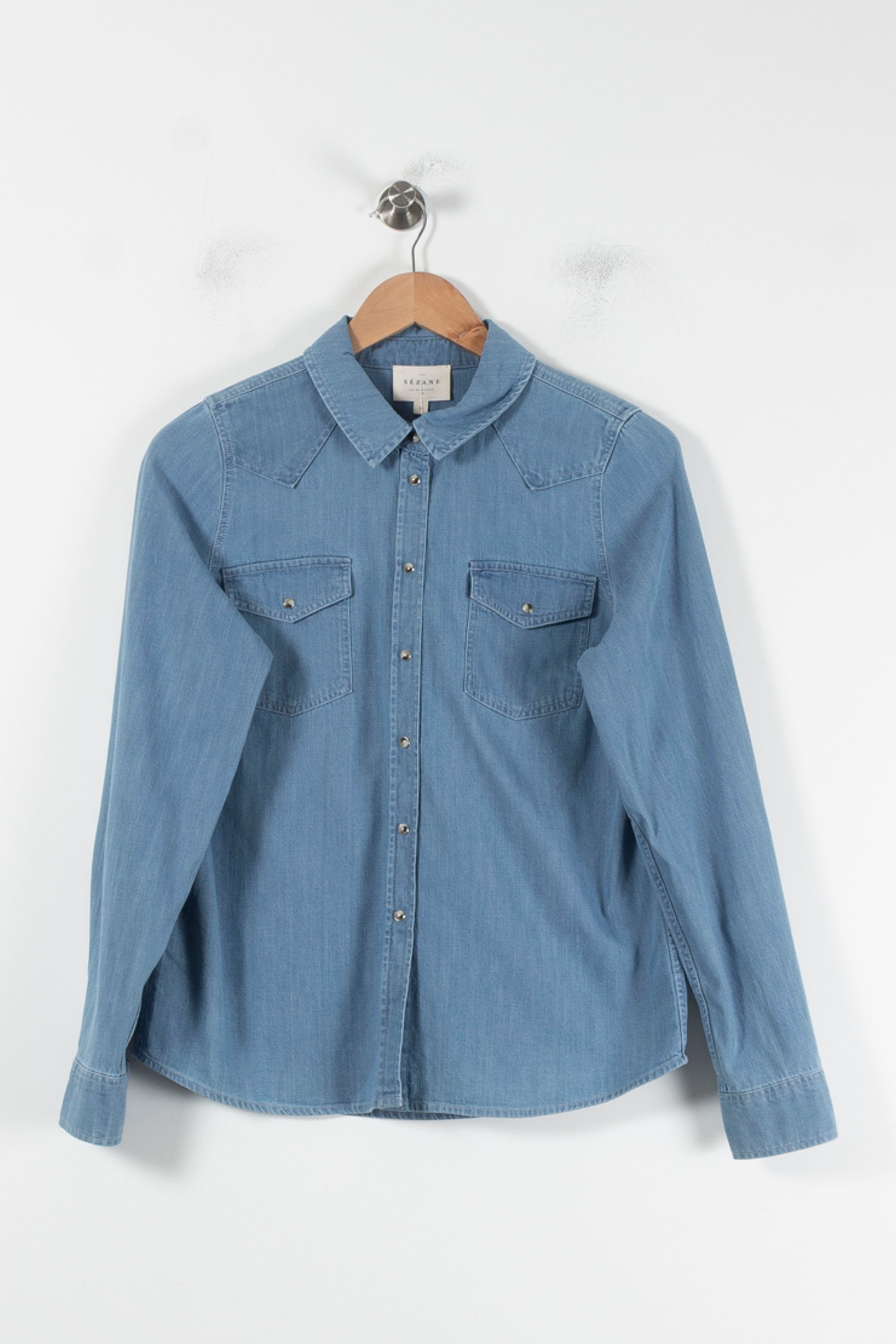 Chemise SEZANE - Seconde main Bleu