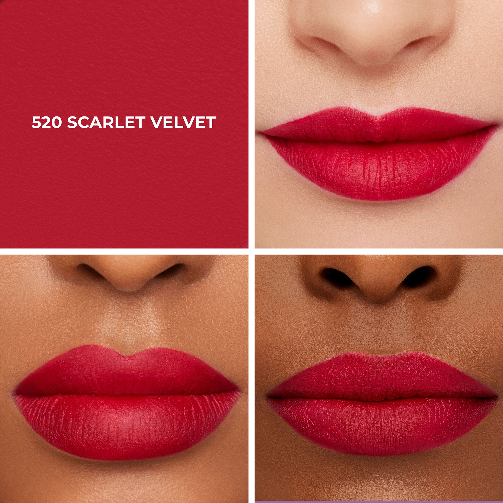 CAVIAR MATTE LIPSTICK VOOR EEN GLADDE FINISH LAURA MERCIER 520 scarlet velvet