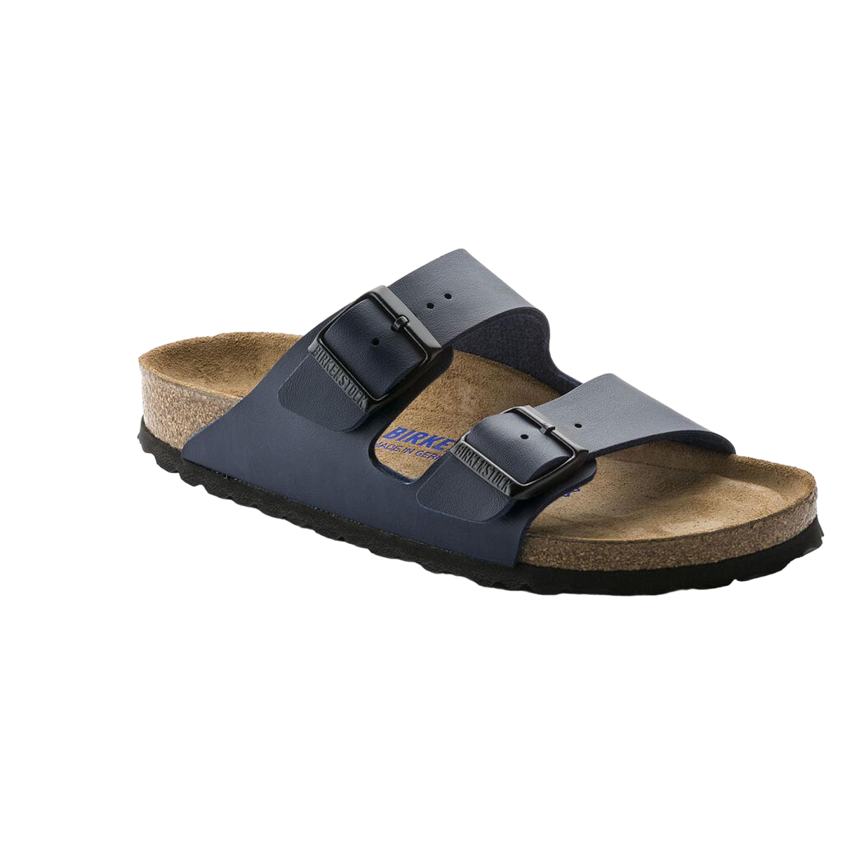 Faux leather sandals BIRKENSTOCK Blue