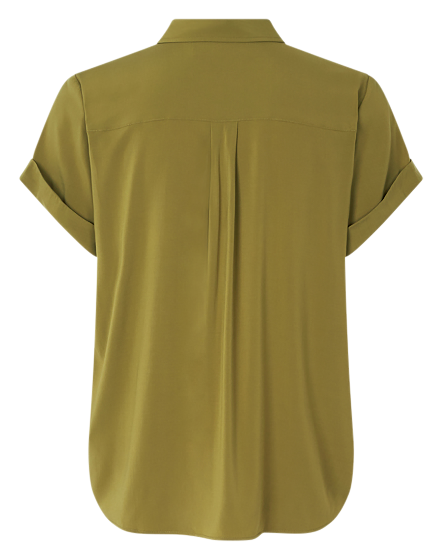 Loose-fit shirt with classic collar SAMSOE SAMSOE Green