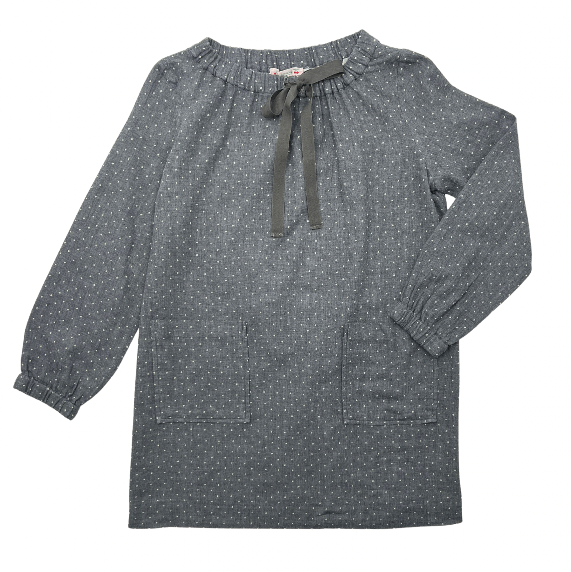 Grey children's dress - 10 years BONPOINT - Seconde Main Grey
