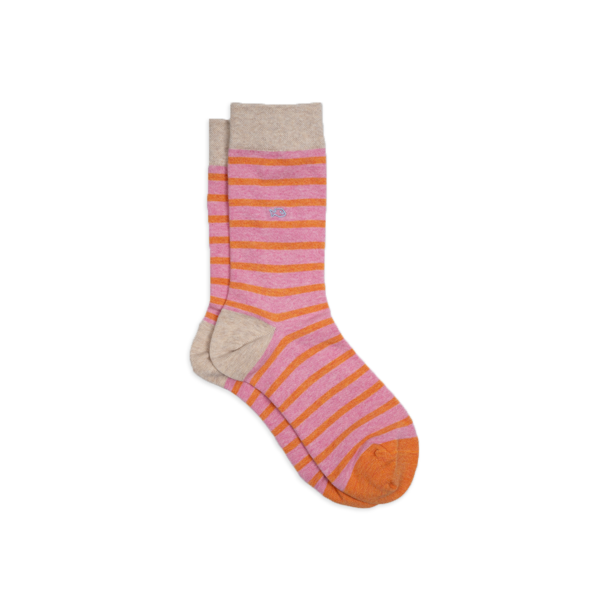 Combed cotton socks with wide stripes BILLYBELT