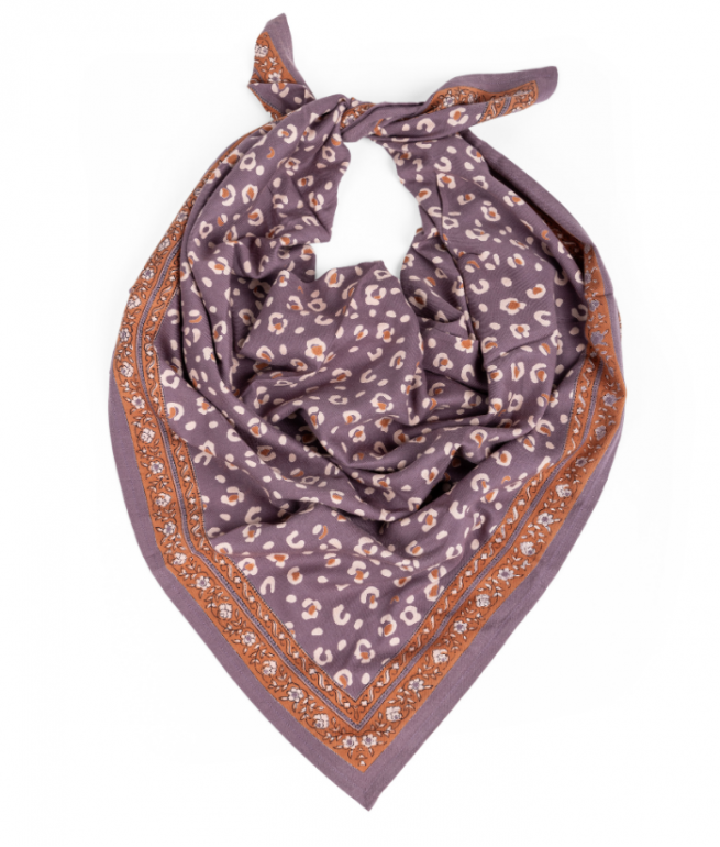 Foulard adulte BINDI ATELIER Violet
