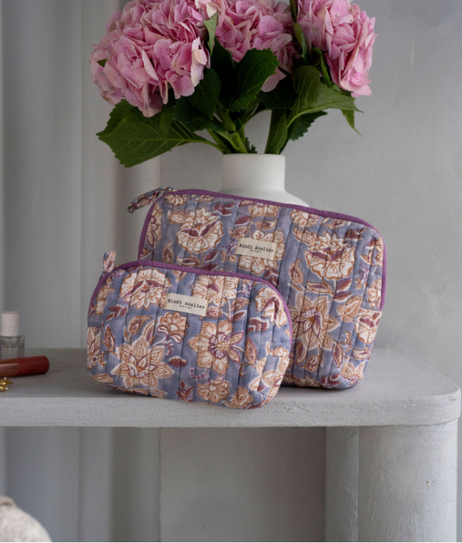 Sponge bag BINDI ATELIER Blue