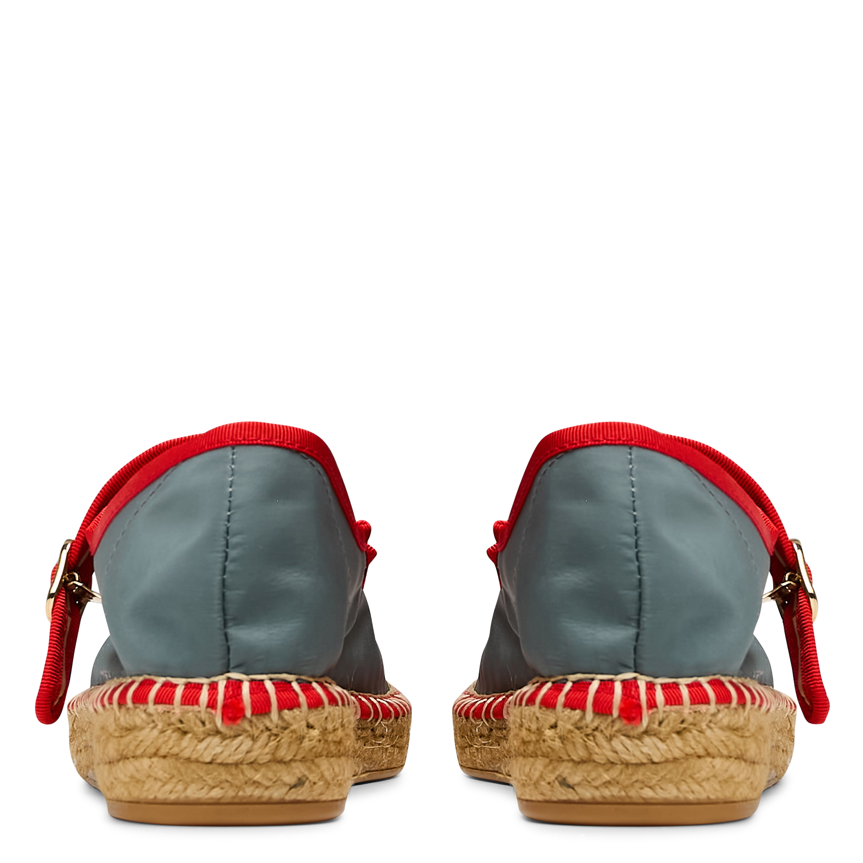 Platte espadrilles van linnen NAGUISA Veelkleurig