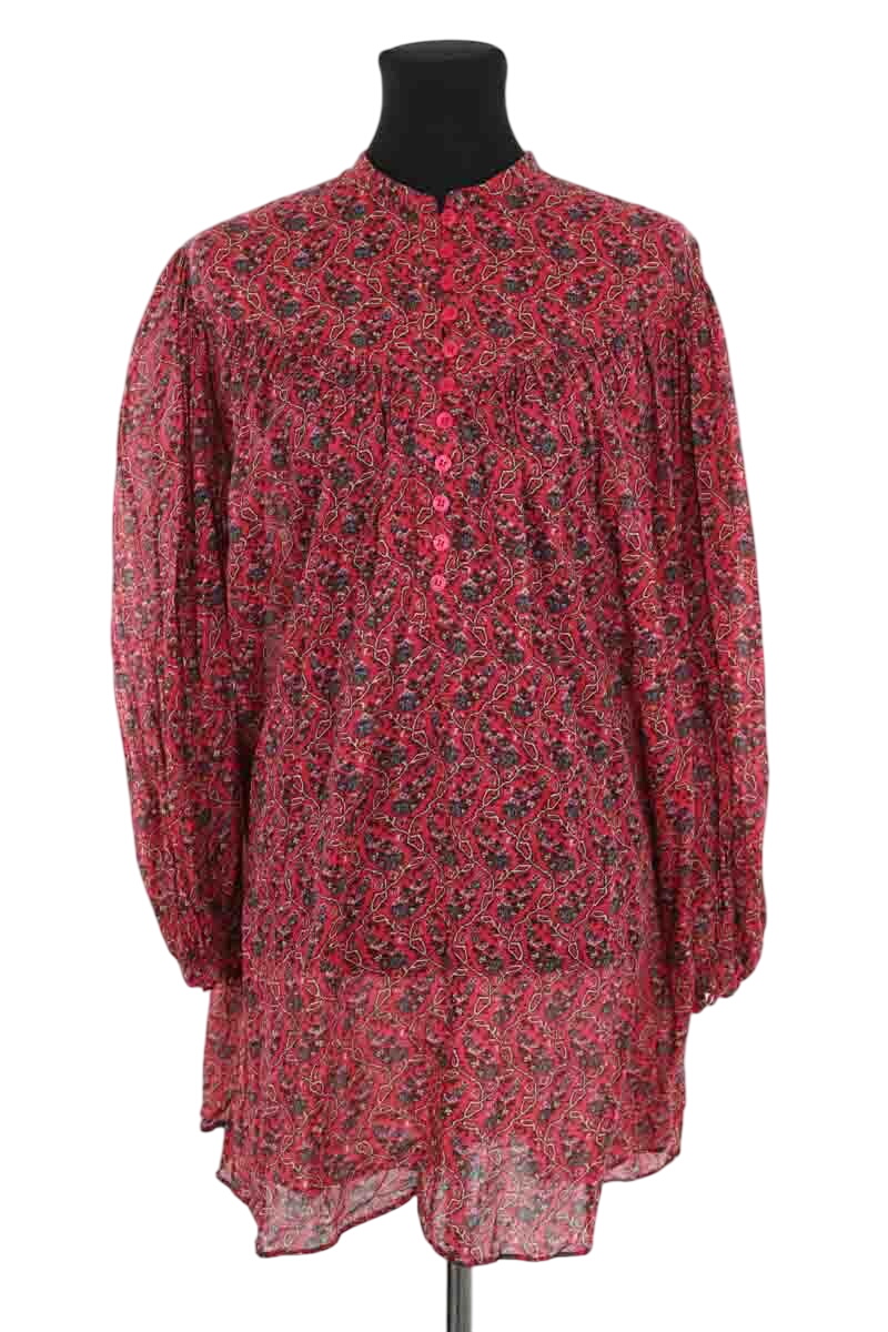 Cotton dress ISABEL MARANT - Seconde Main Red