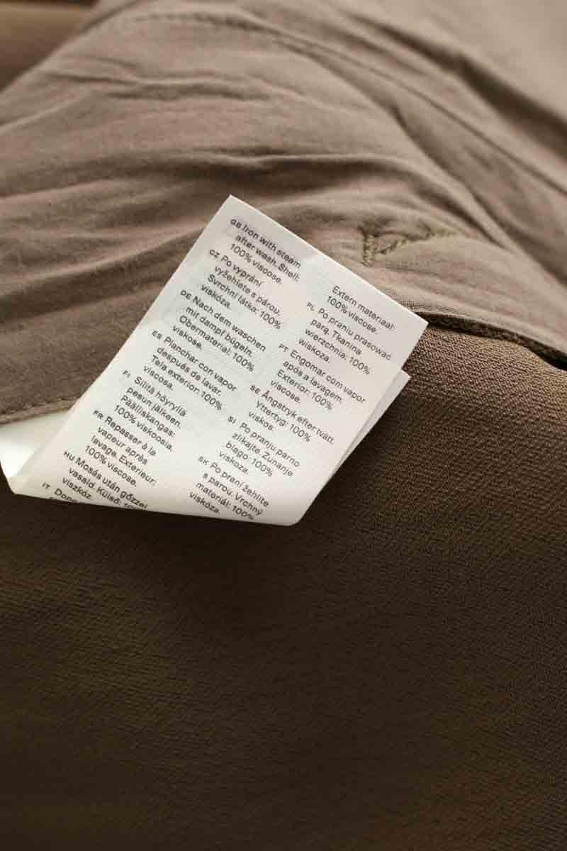 Brown straight-leg pants ARKET - Seconde Main Brown