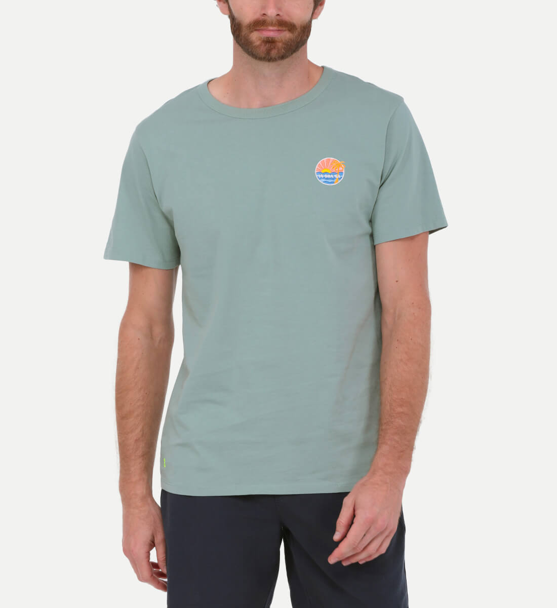 Cotton iaorana t-shirt GILI'S Green