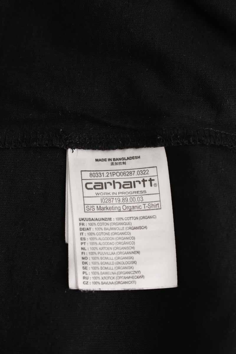 Cotton T-shirt CARHARTT - SECONDE MAIN Black