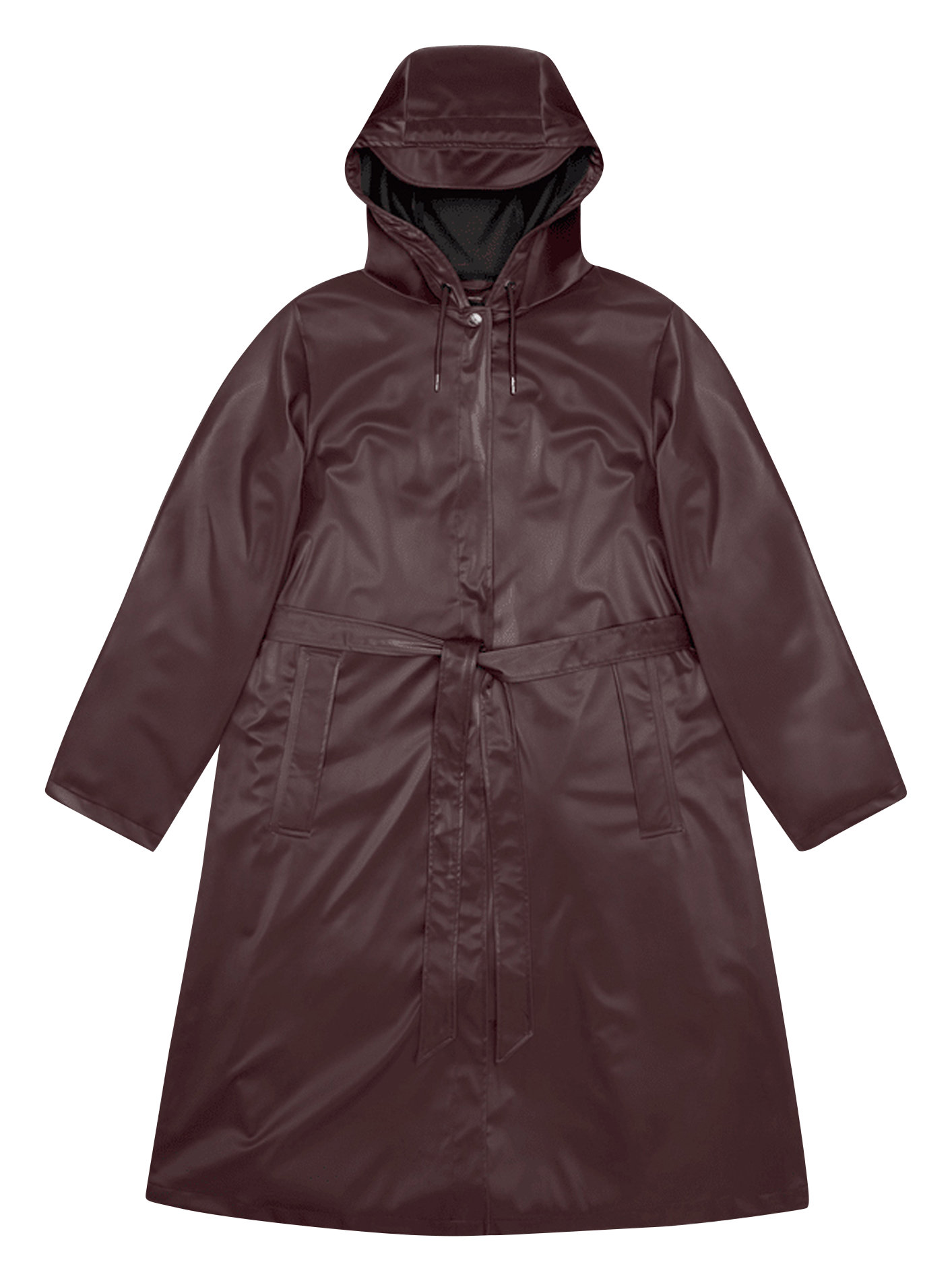 Imperméable droit col rond  Depth