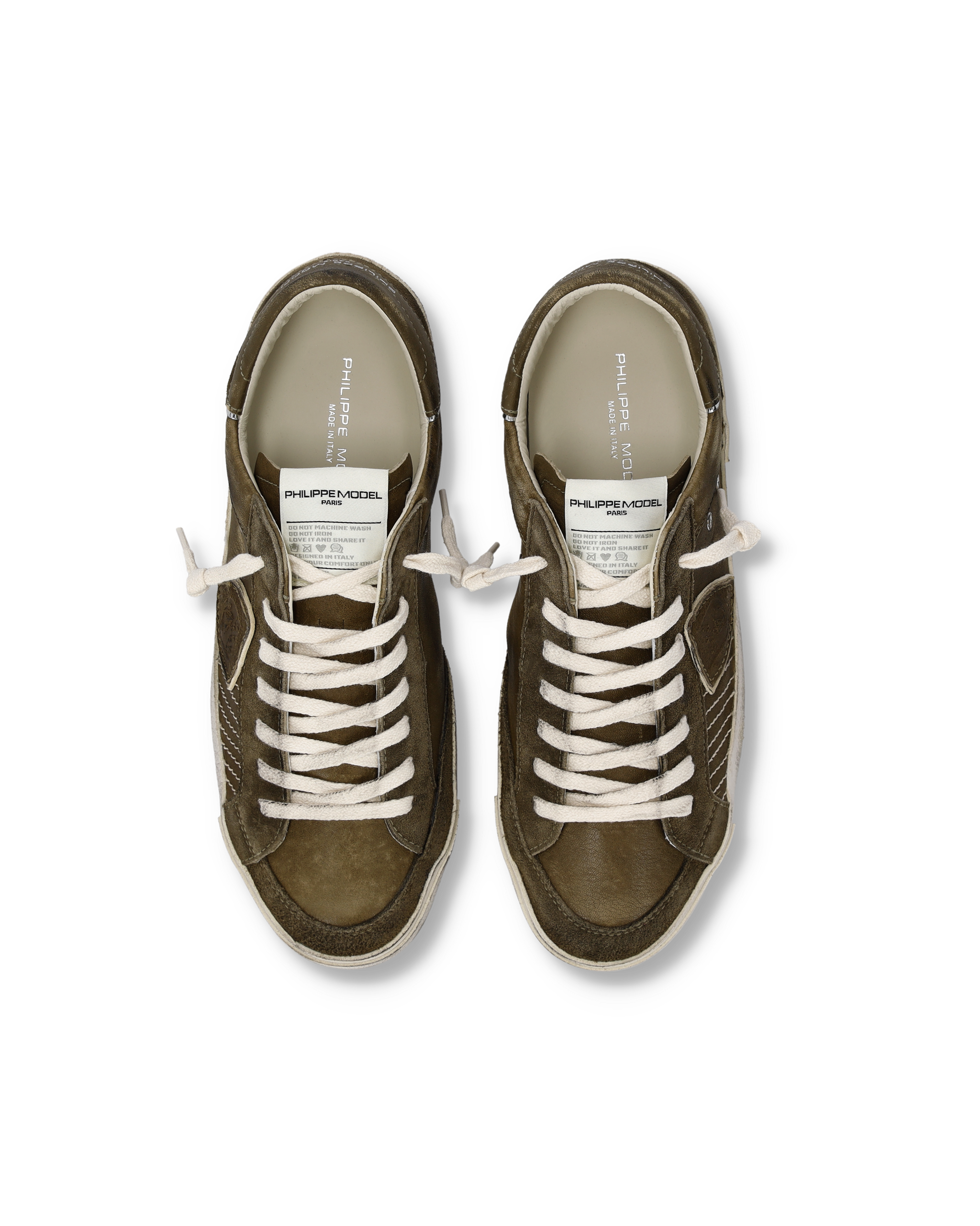 Tennis sneakers. PHILIPPE MODEL Green