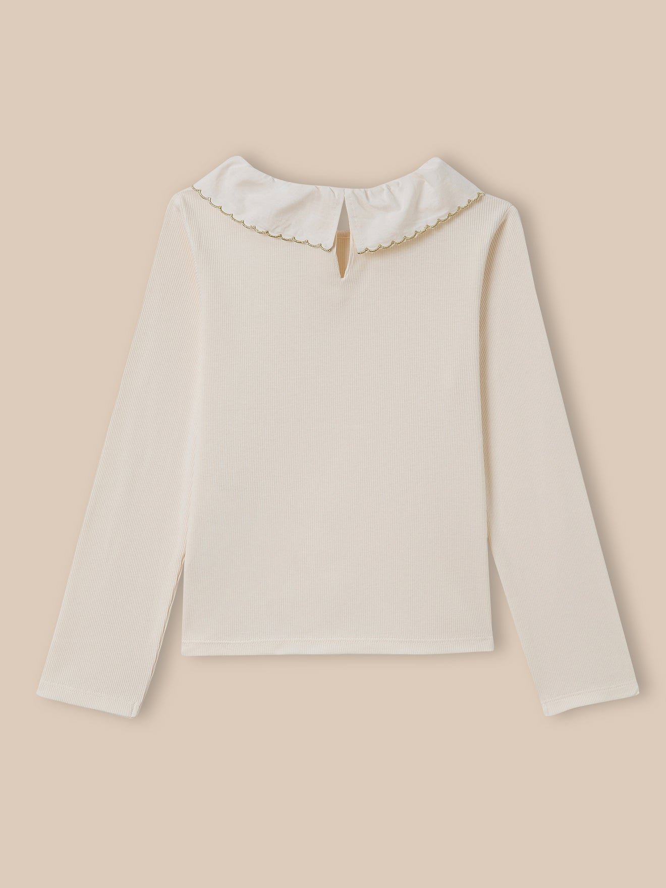 T-shirt - organic cotton CYRILLUS Beige