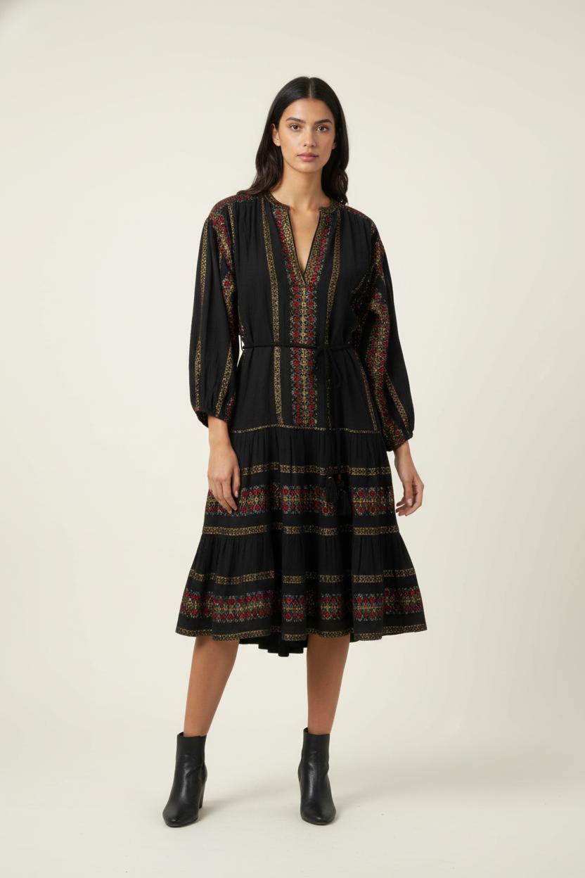 Long skirt STELLA FOREST - SECONDE MAIN Black